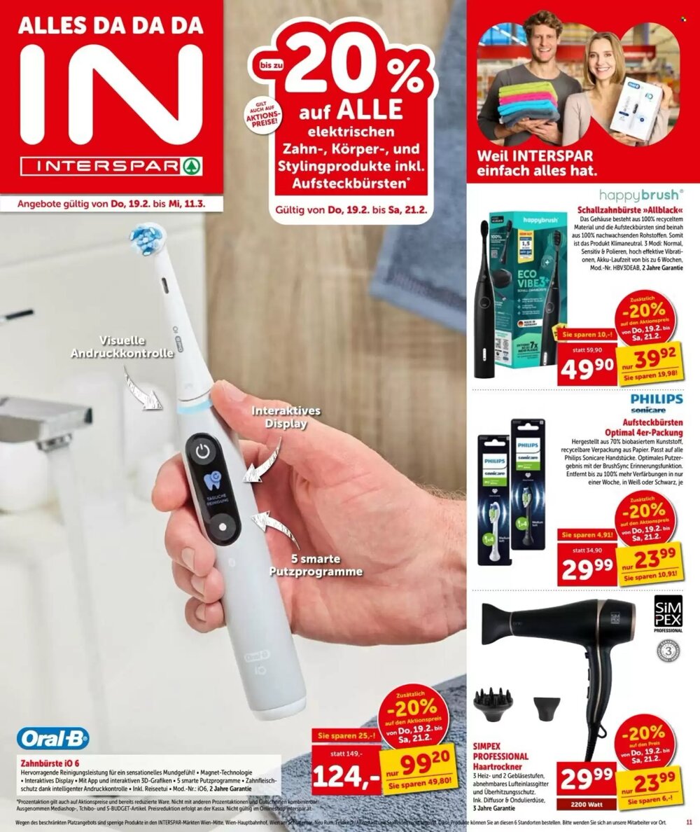 Interspar Flugblatt (ab 19.02.2026) - Angebote und Prospekt - Seite 11