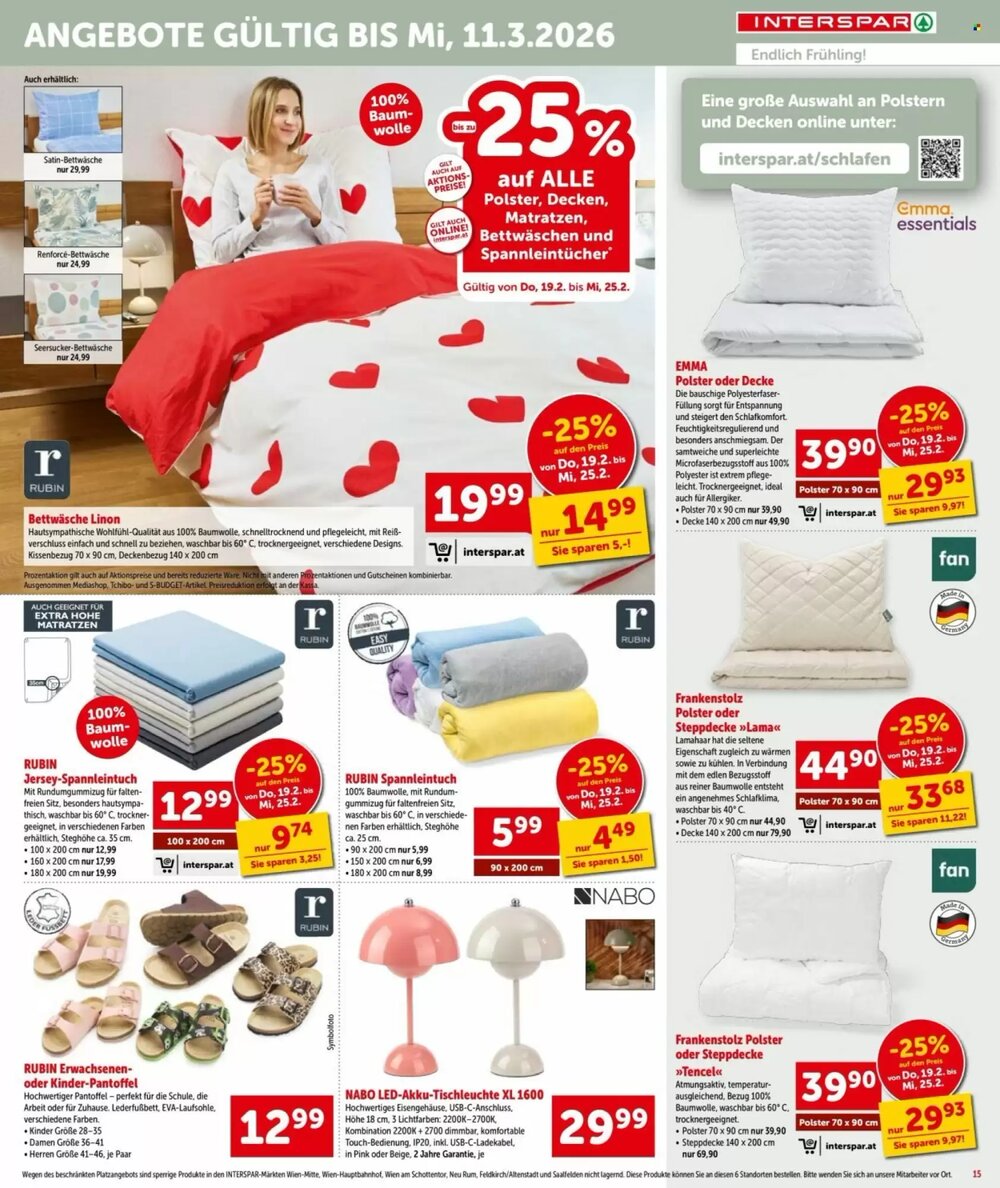 Interspar Flugblatt (ab 19.02.2026) - Angebote und Prospekt - Seite 15