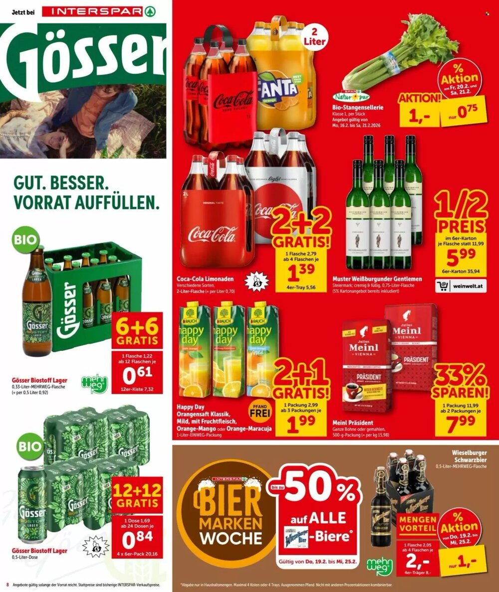 Interspar Flugblatt (ab 19.02.2026) - Angebote und Prospekt - Seite 8