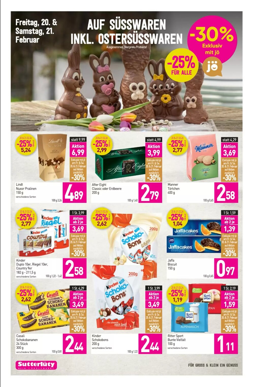 Sutterlüty Flugblatt (ab 19.02.2026) - Angebote und Prospekt - Seite 10