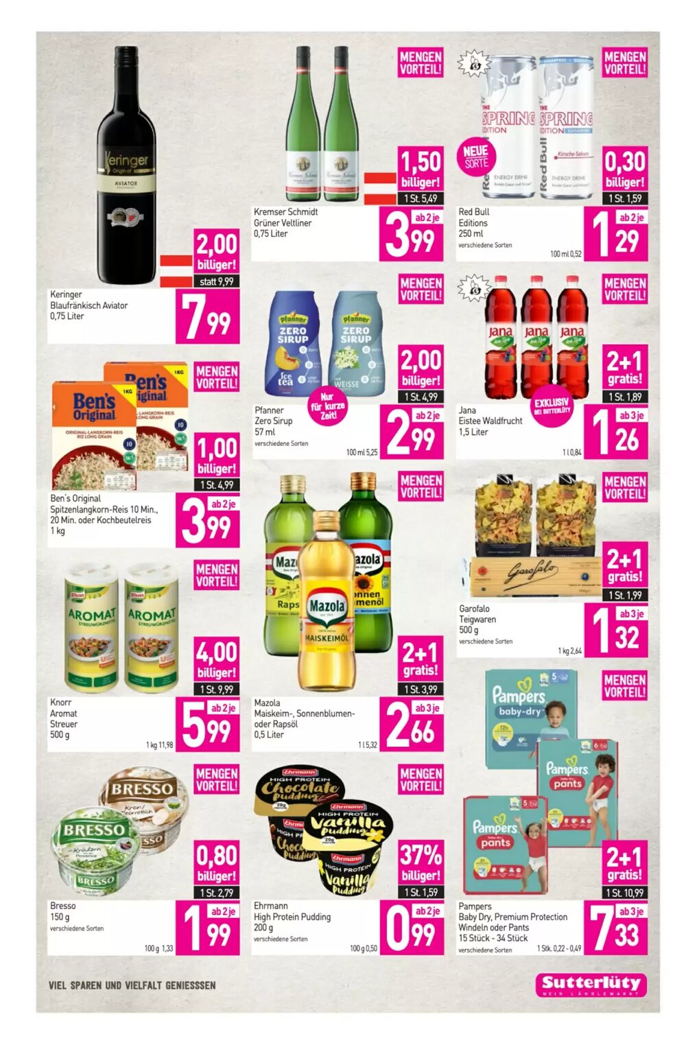Sutterlüty Flugblatt (ab 19.02.2026) - Angebote und Prospekt - Seite 11