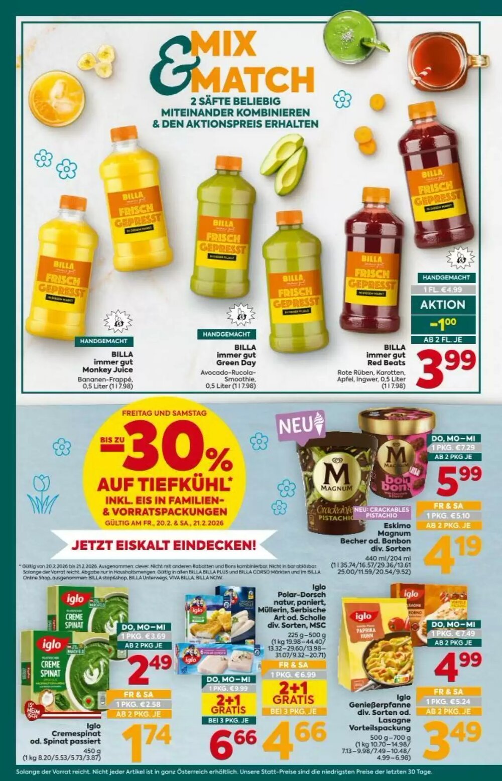 Billa Flugblatt (ab 19.02.2026) - Angebote und Prospekt - Seite 12