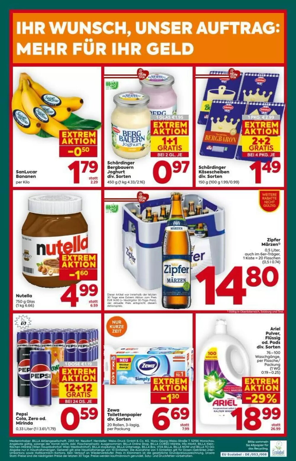 Billa Flugblatt (ab 19.02.2026) - Angebote und Prospekt - Seite 16