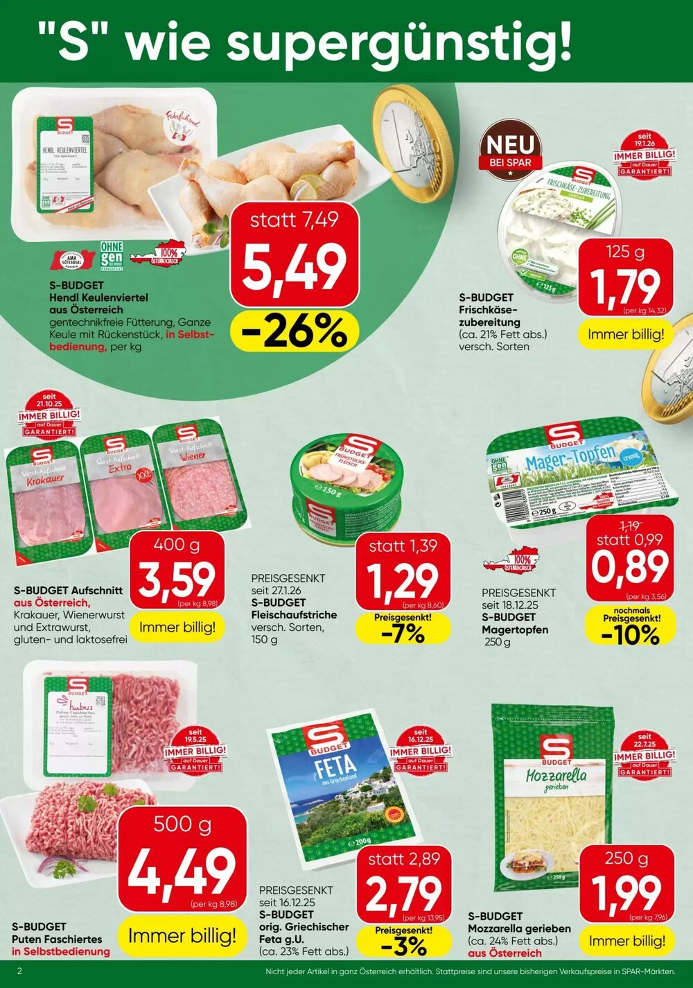 Spar Flugblatt (ab 19.02.2026) - Angebote und Prospekt - Seite 14
