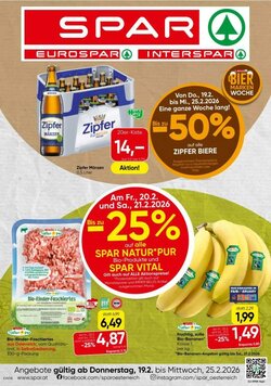 Eurospar Flugblatt (ab 19.02.2026) - Angebote und Prospekt