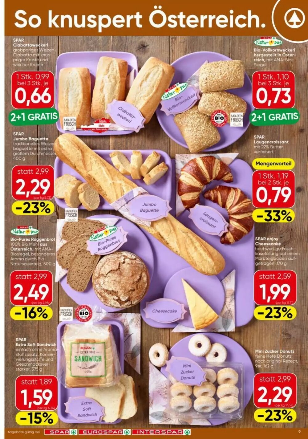 Eurospar Flugblatt (ab 19.02.2026) - Angebote und Prospekt - Seite 9