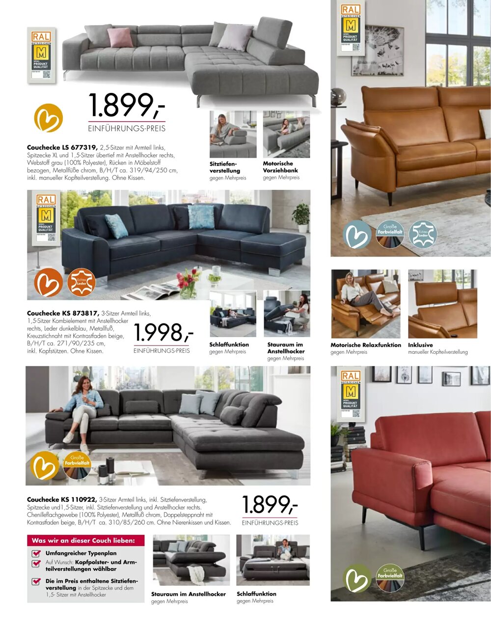 Polstermöbel Fischer Flugblatt (ab 19.02.2026) - Angebote und Prospekt - Seite 6