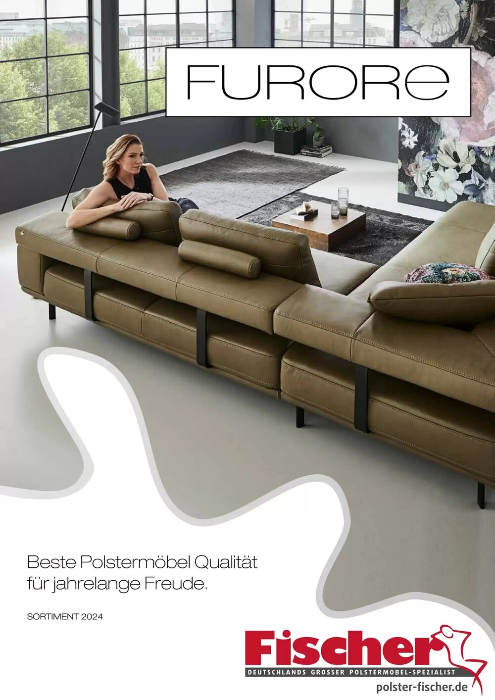 Polstermöbel Fischer Flugblatt (ab 19.02.2026) - Angebote und Prospekt - Seite 1