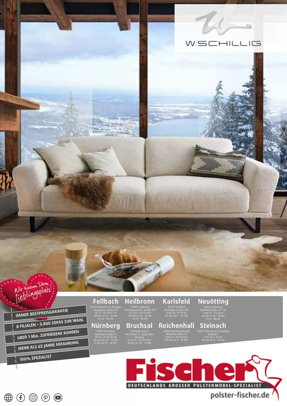 Polstermöbel Fischer Flugblatt (ab 19.02.2026) - Angebote und Prospekt - Seite 14