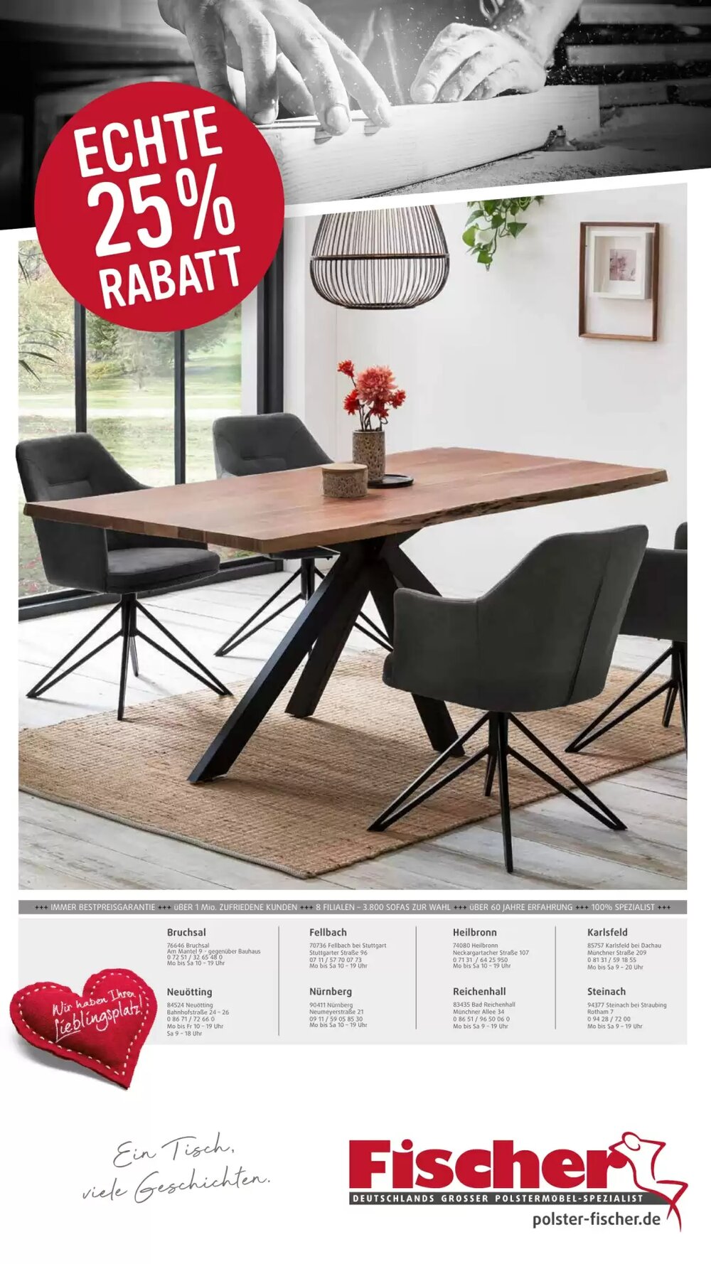 Polstermöbel Fischer Flugblatt (ab 19.02.2026) - Angebote und Prospekt - Seite 8