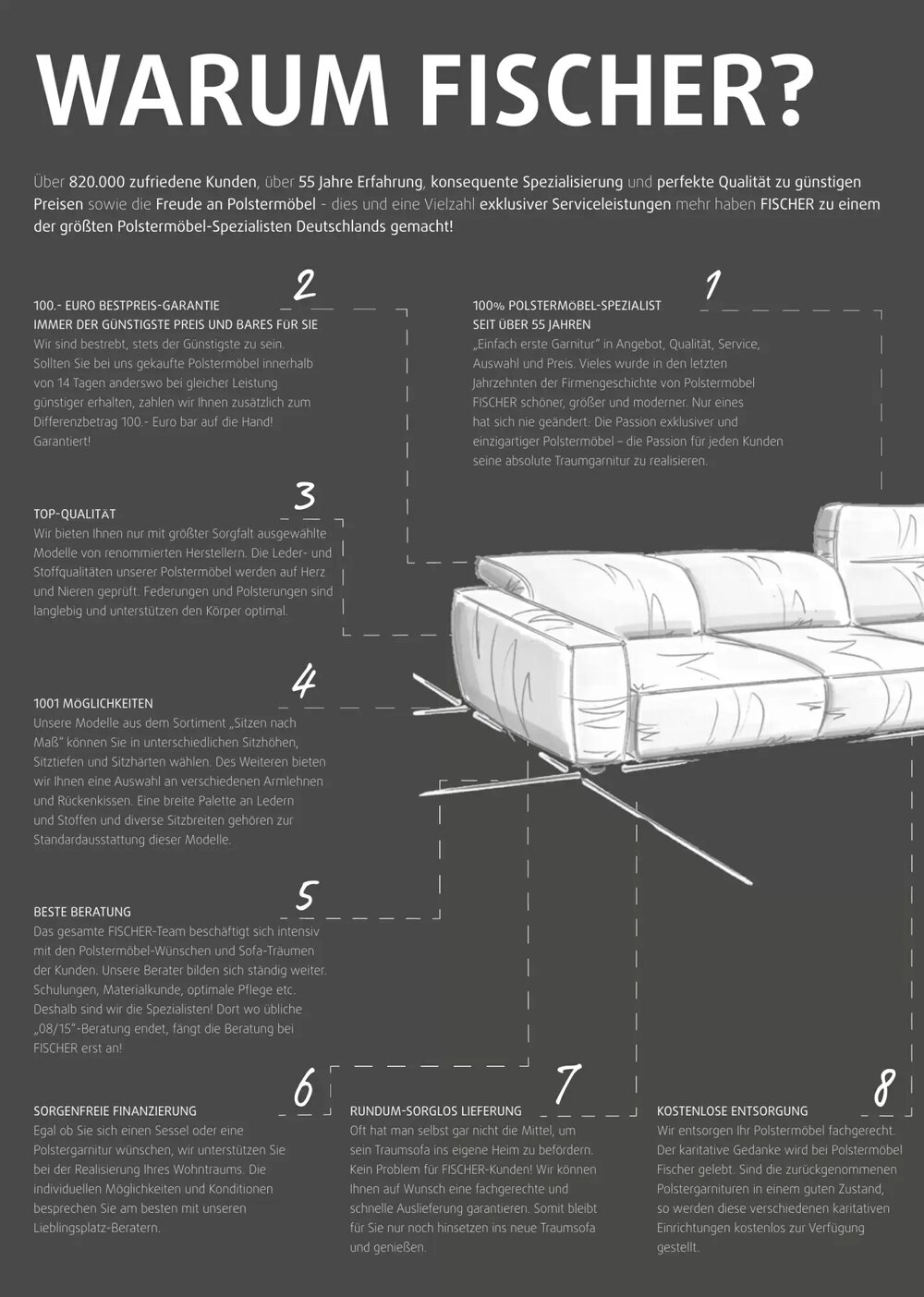 Polstermöbel Fischer Flugblatt (ab 19.02.2026) - Angebote und Prospekt - Seite 8