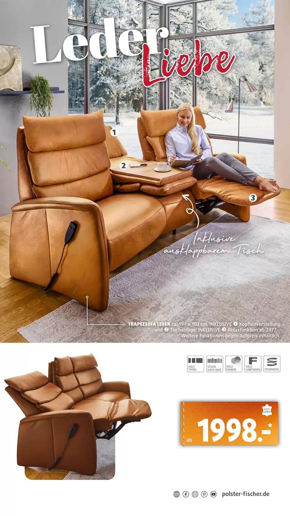 Polstermöbel Fischer Flugblatt (ab 19.02.2026) - Angebote und Prospekt - Seite 11