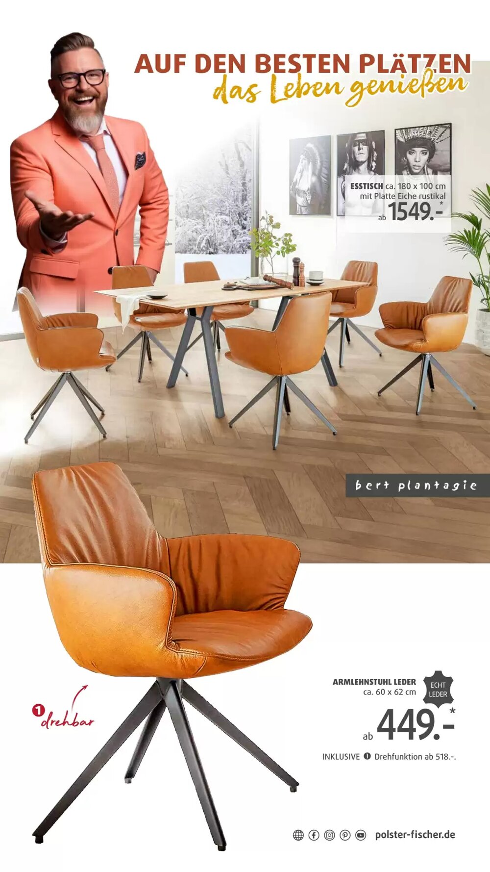 Polstermöbel Fischer Flugblatt (ab 19.02.2026) - Angebote und Prospekt - Seite 21