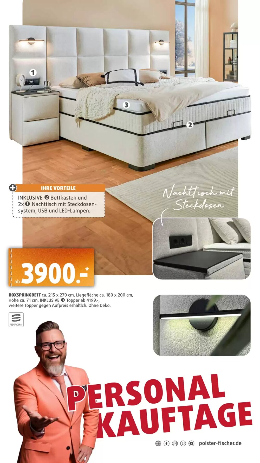 Polstermöbel Fischer Flugblatt (ab 19.02.2026) - Angebote und Prospekt - Seite 27