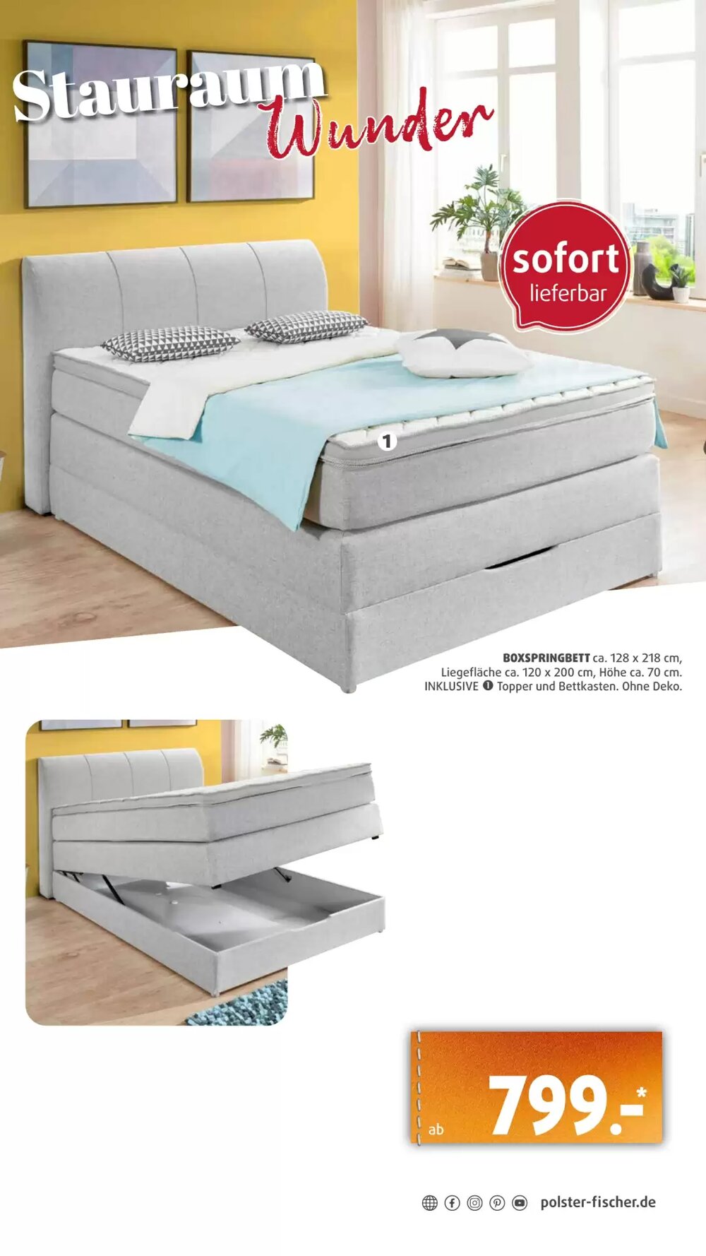 Polstermöbel Fischer Flugblatt (ab 19.02.2026) - Angebote und Prospekt - Seite 30