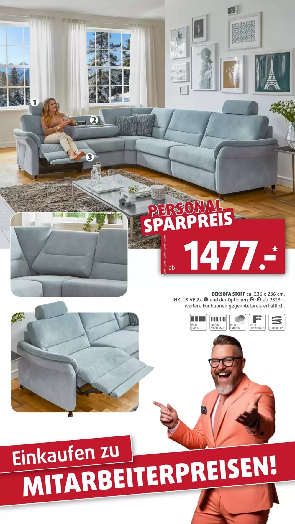 Polstermöbel Fischer Flugblatt (ab 19.02.2026) - Angebote und Prospekt - Seite 5