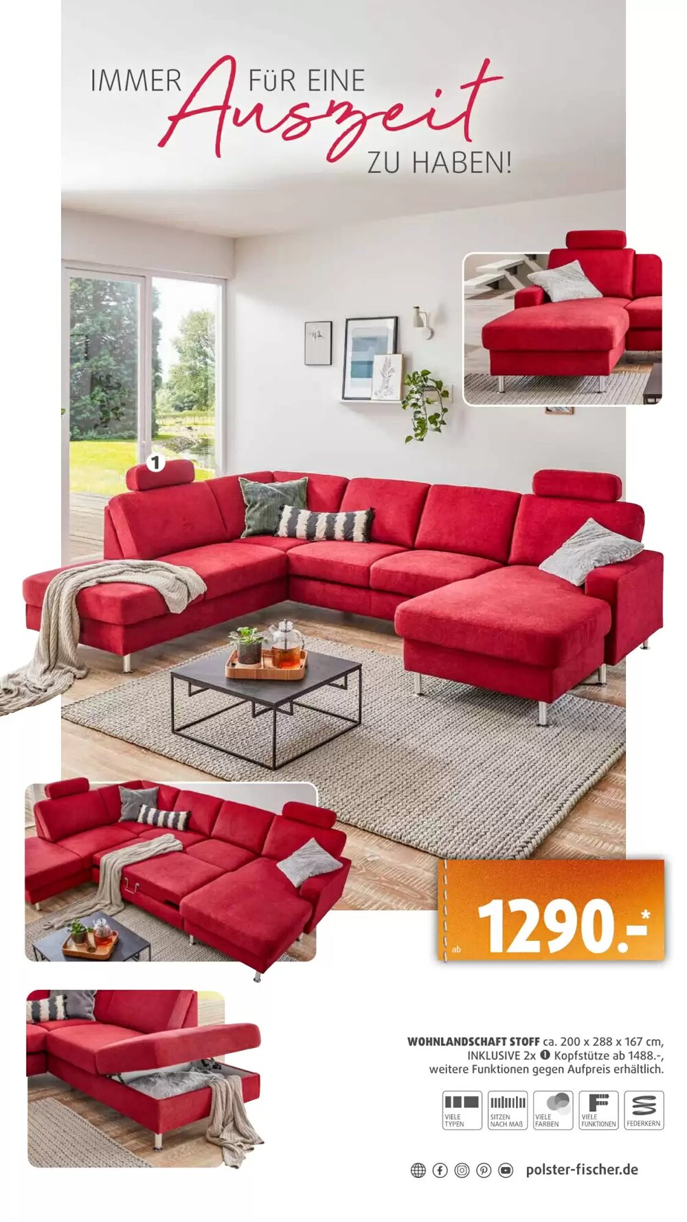 Polstermöbel Fischer Flugblatt (ab 19.02.2026) - Angebote und Prospekt - Seite 6