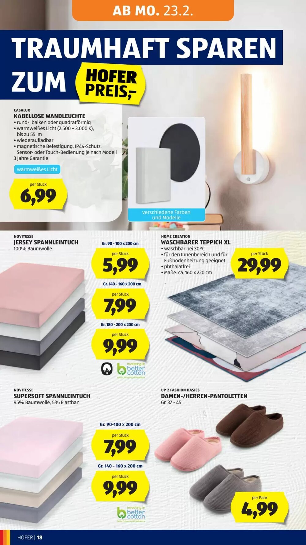 Hofer Flugblatt (ab 20.02.2026) - Angebote und Prospekt - Seite 22