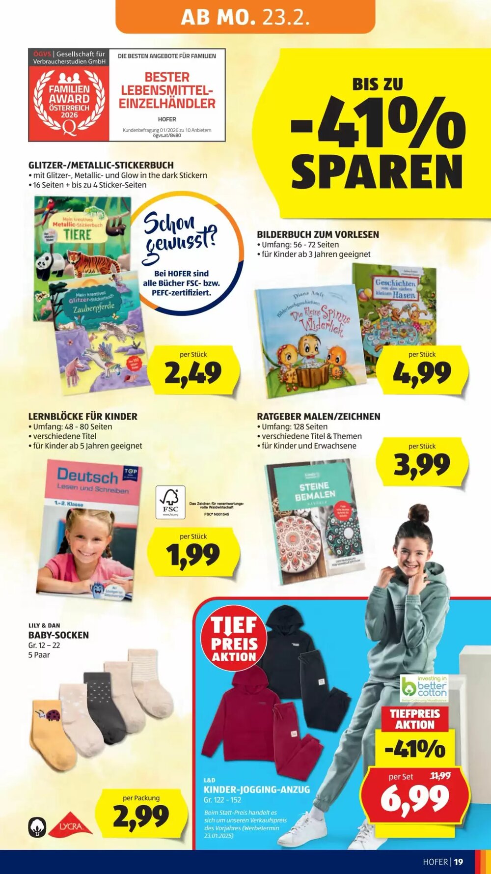 Hofer Flugblatt (ab 20.02.2026) - Angebote und Prospekt - Seite 23