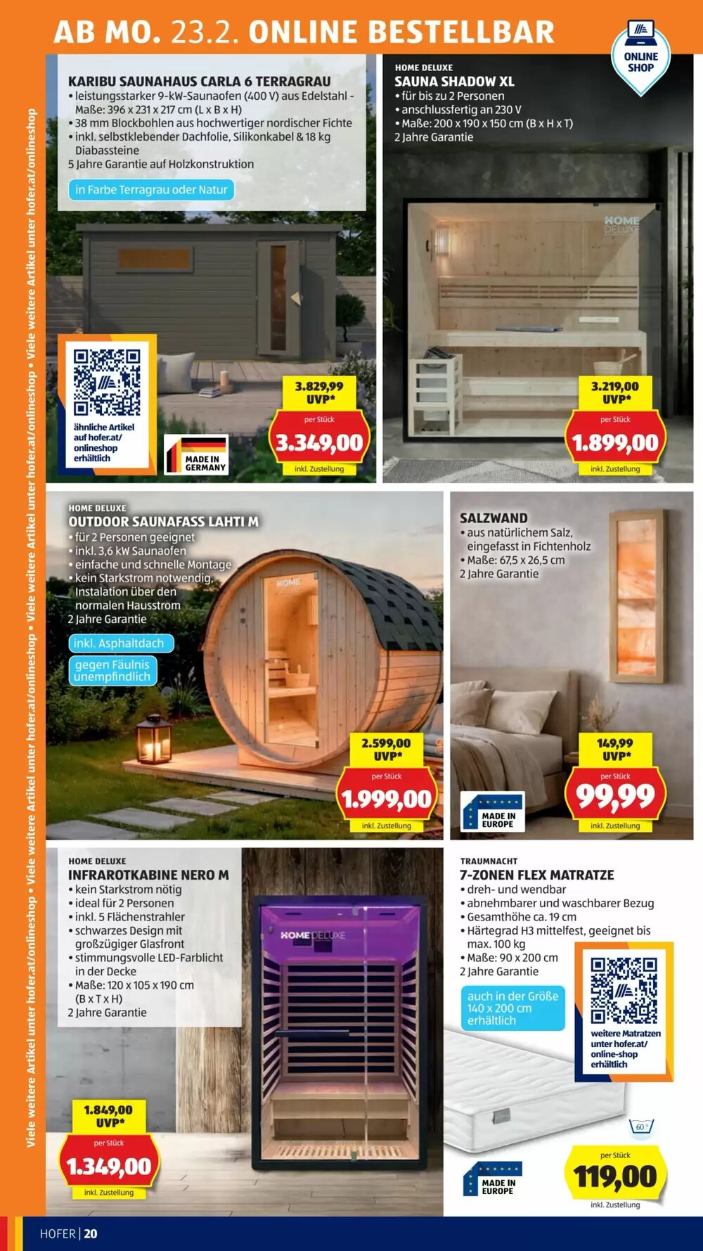 Hofer Flugblatt (ab 20.02.2026) - Angebote und Prospekt - Seite 24