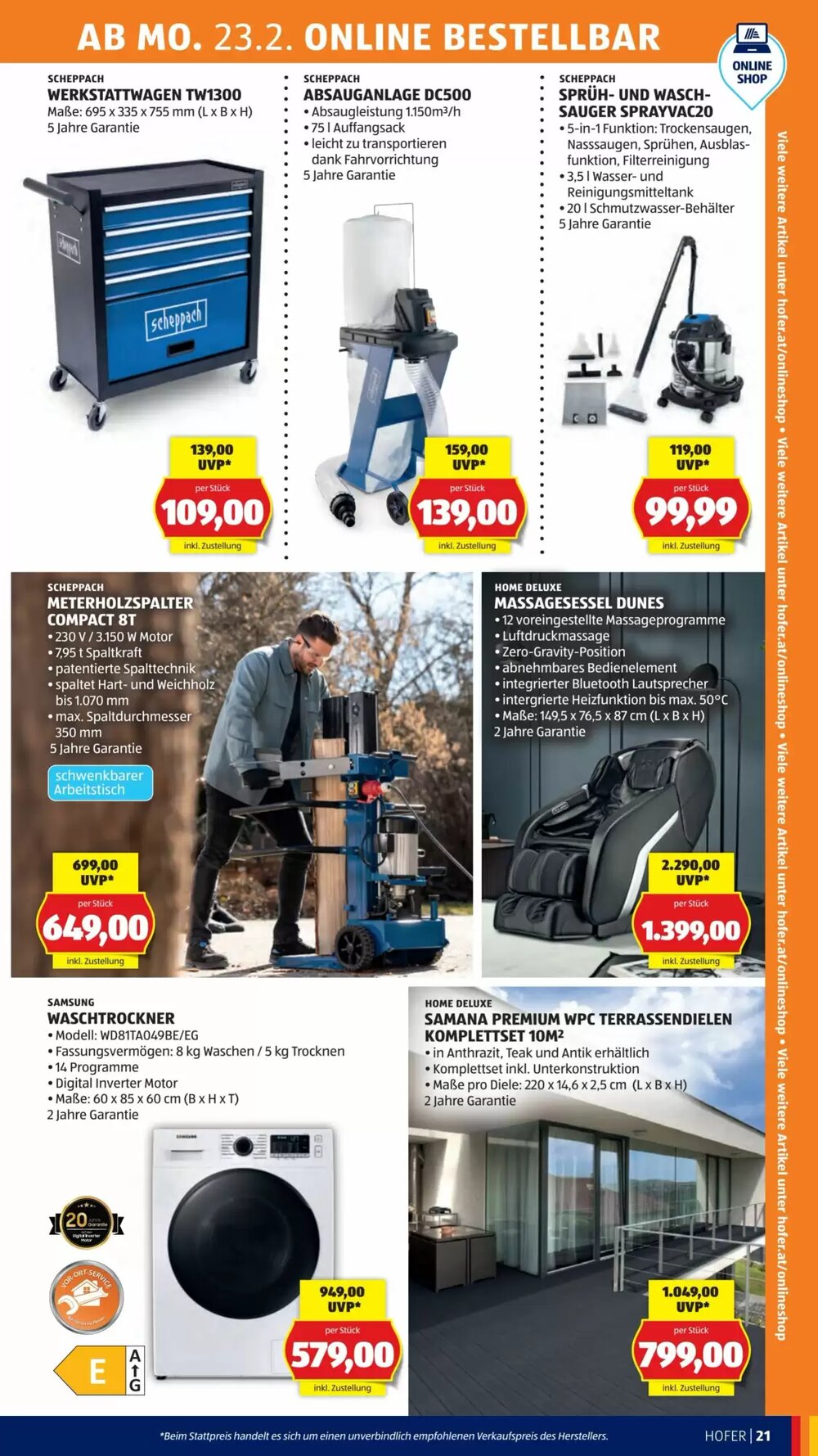 Hofer Flugblatt (ab 20.02.2026) - Angebote und Prospekt - Seite 25