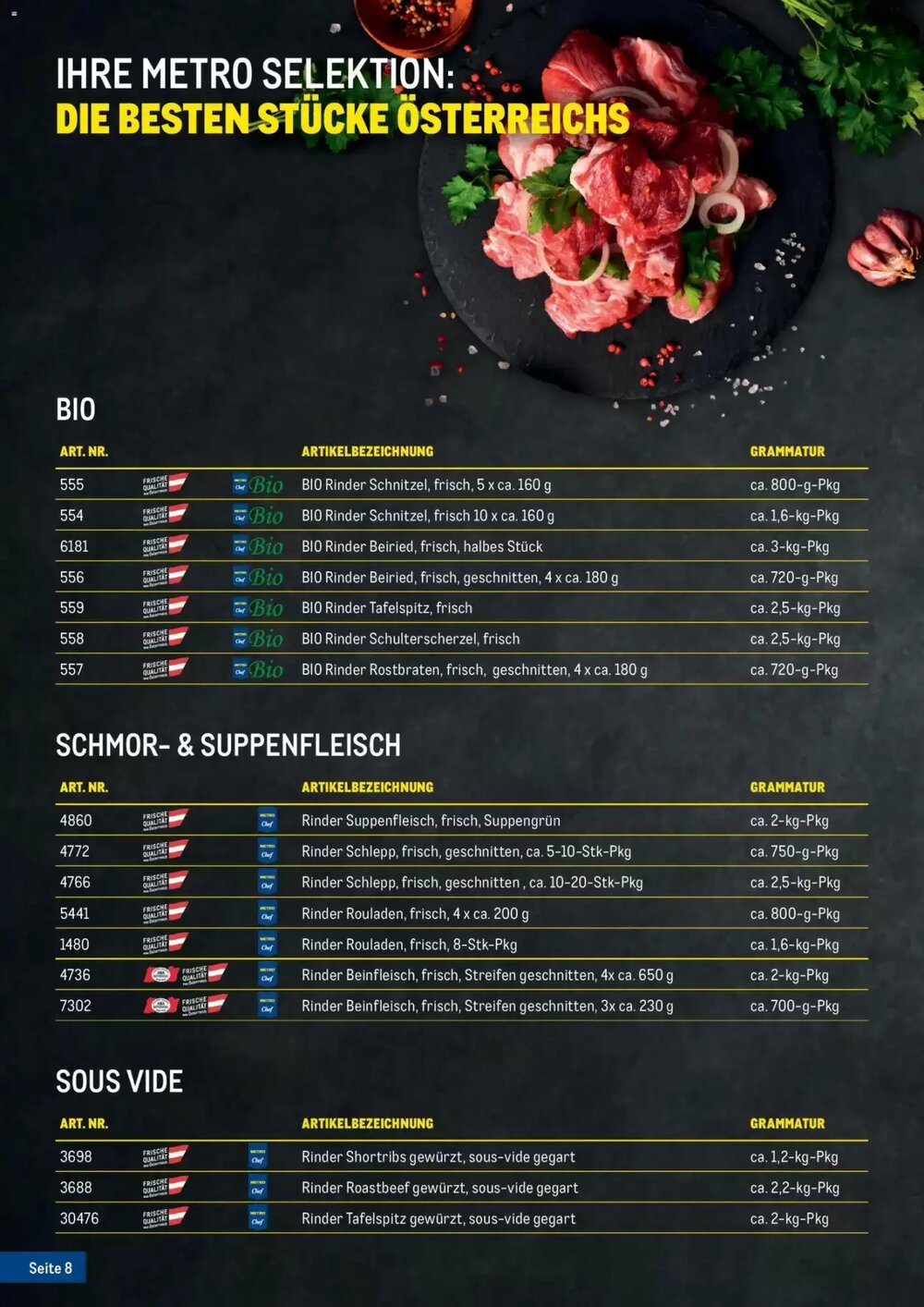 Metro Flugblatt (ab 20.02.2026) - Angebote und Prospekt - Seite 8