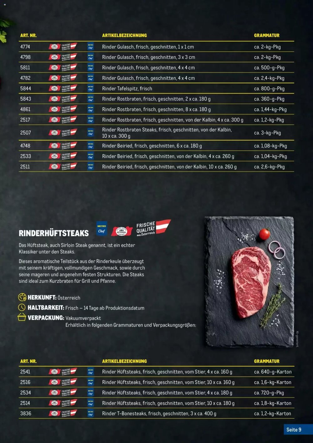 Metro Flugblatt (ab 20.02.2026) - Angebote und Prospekt - Seite 9