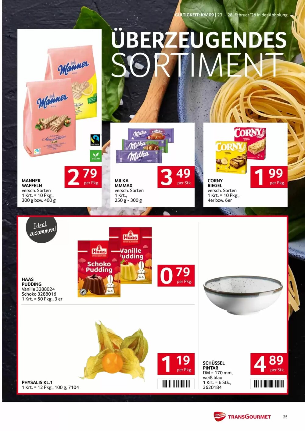Transgourmet Flugblatt (ab 23.02.2026) - Angebote und Prospekt - Seite 25