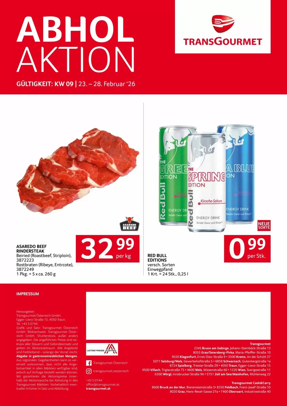Transgourmet Flugblatt (ab 23.02.2026) - Angebote und Prospekt - Seite 28
