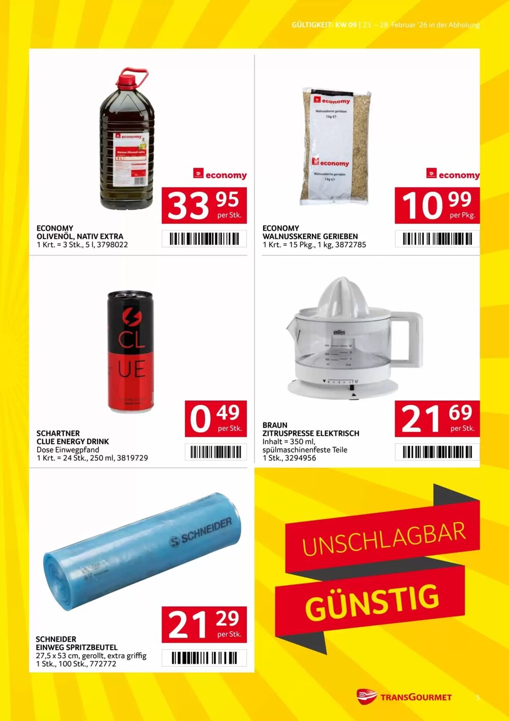 Transgourmet Flugblatt (ab 23.02.2026) - Angebote und Prospekt - Seite 5