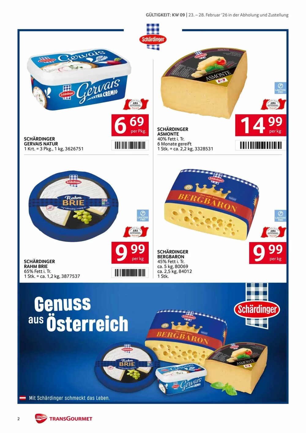 Transgourmet Flugblatt (ab 23.02.2026) - Angebote und Prospekt - Seite 2