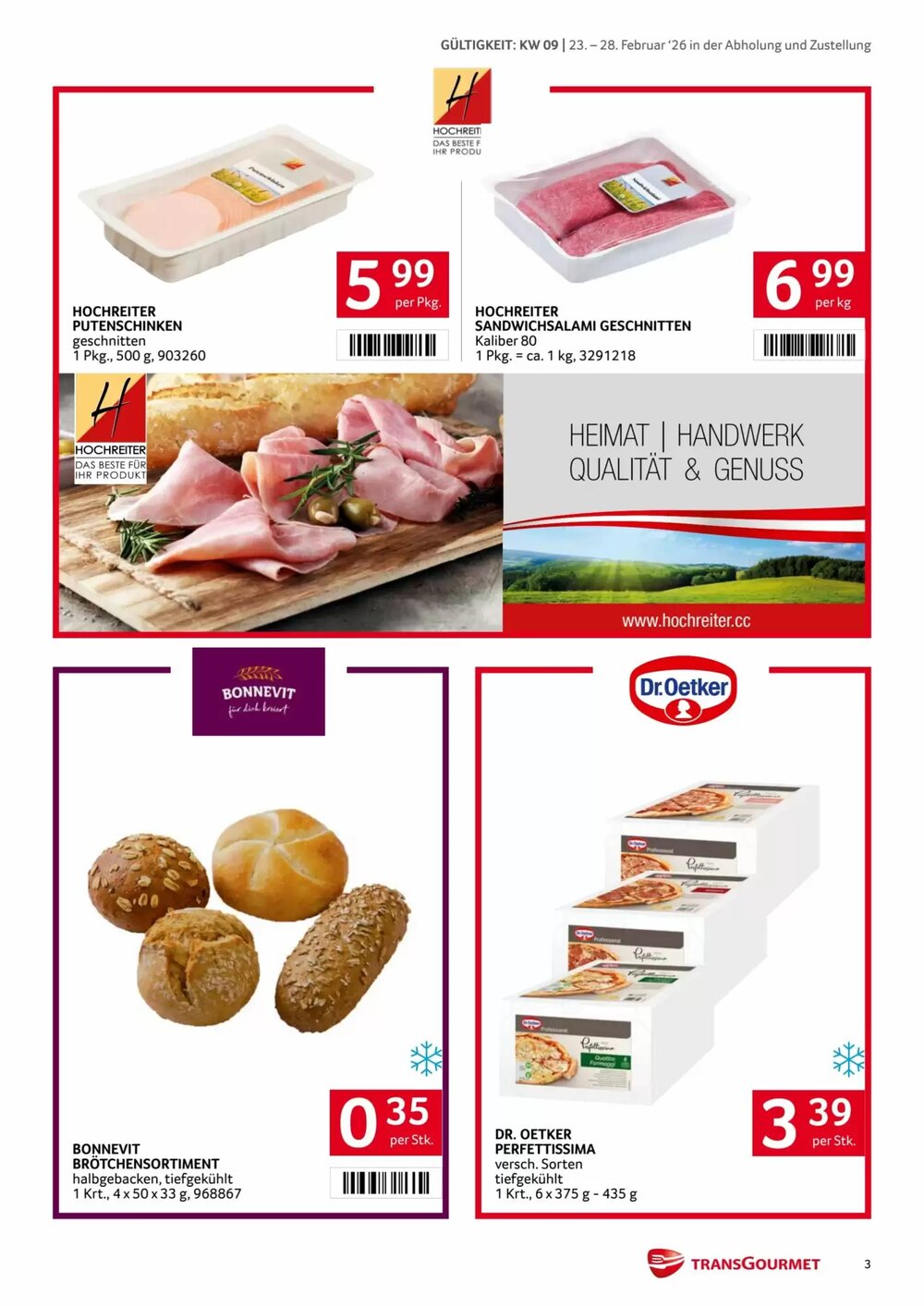 Transgourmet Flugblatt (ab 23.02.2026) - Angebote und Prospekt - Seite 3