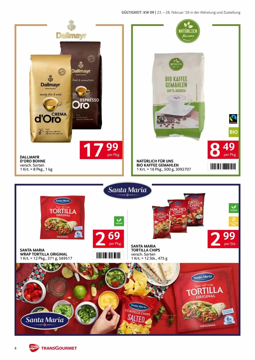 Transgourmet Flugblatt (ab 23.02.2026) - Angebote und Prospekt - Seite 6