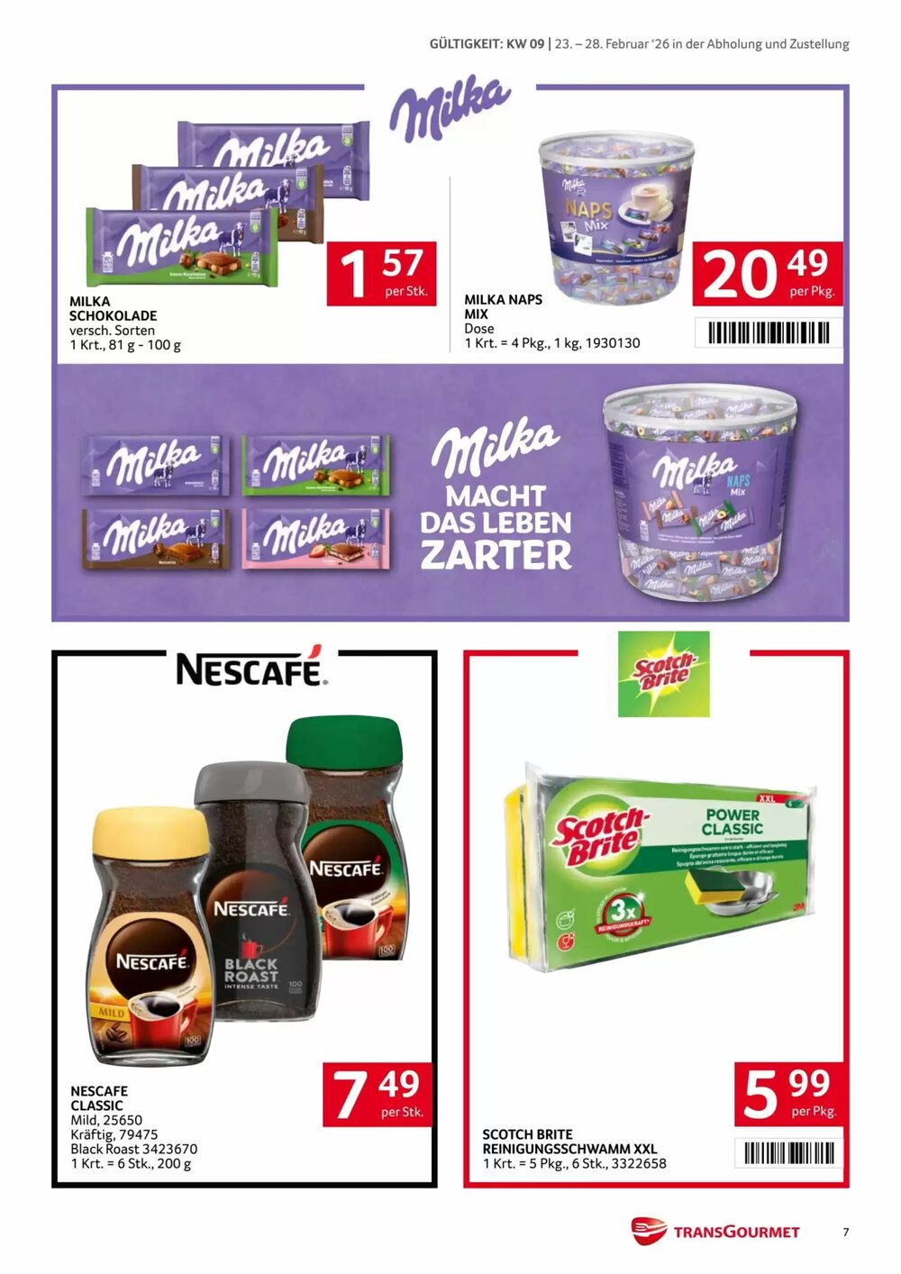 Transgourmet Flugblatt (ab 23.02.2026) - Angebote und Prospekt - Seite 7