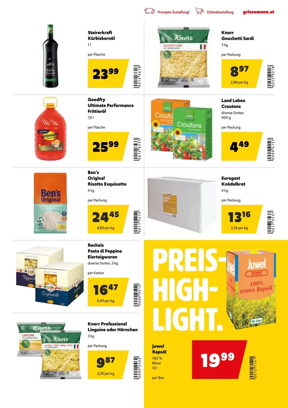 Eurogast Grissemann Flugblatt (ab 23.02.2026) - Angebote und Prospekt - Seite 13