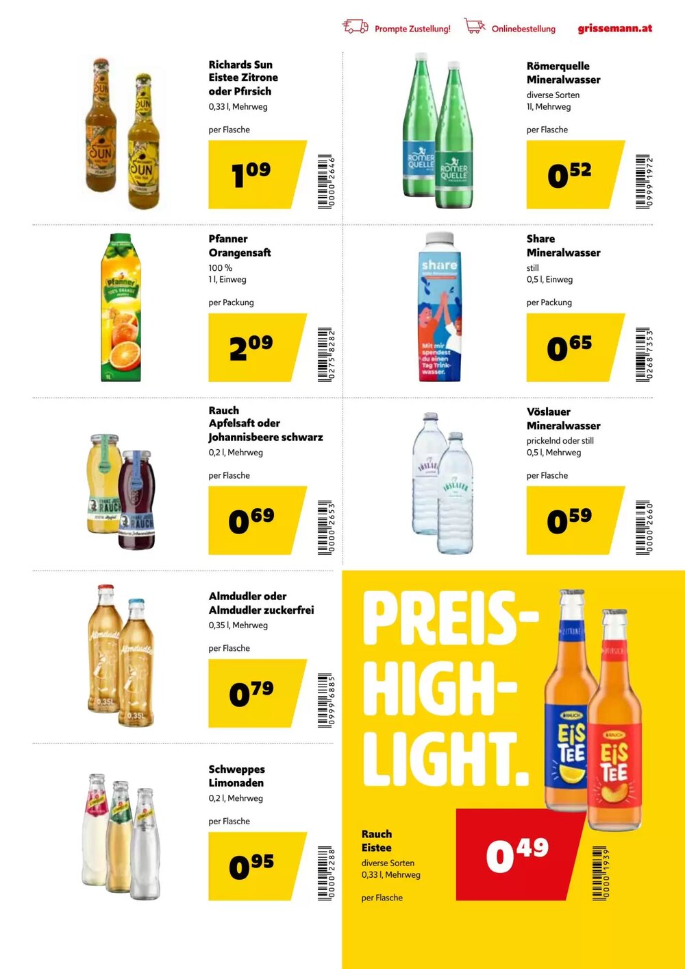 Eurogast Grissemann Flugblatt (ab 23.02.2026) - Angebote und Prospekt - Seite 23