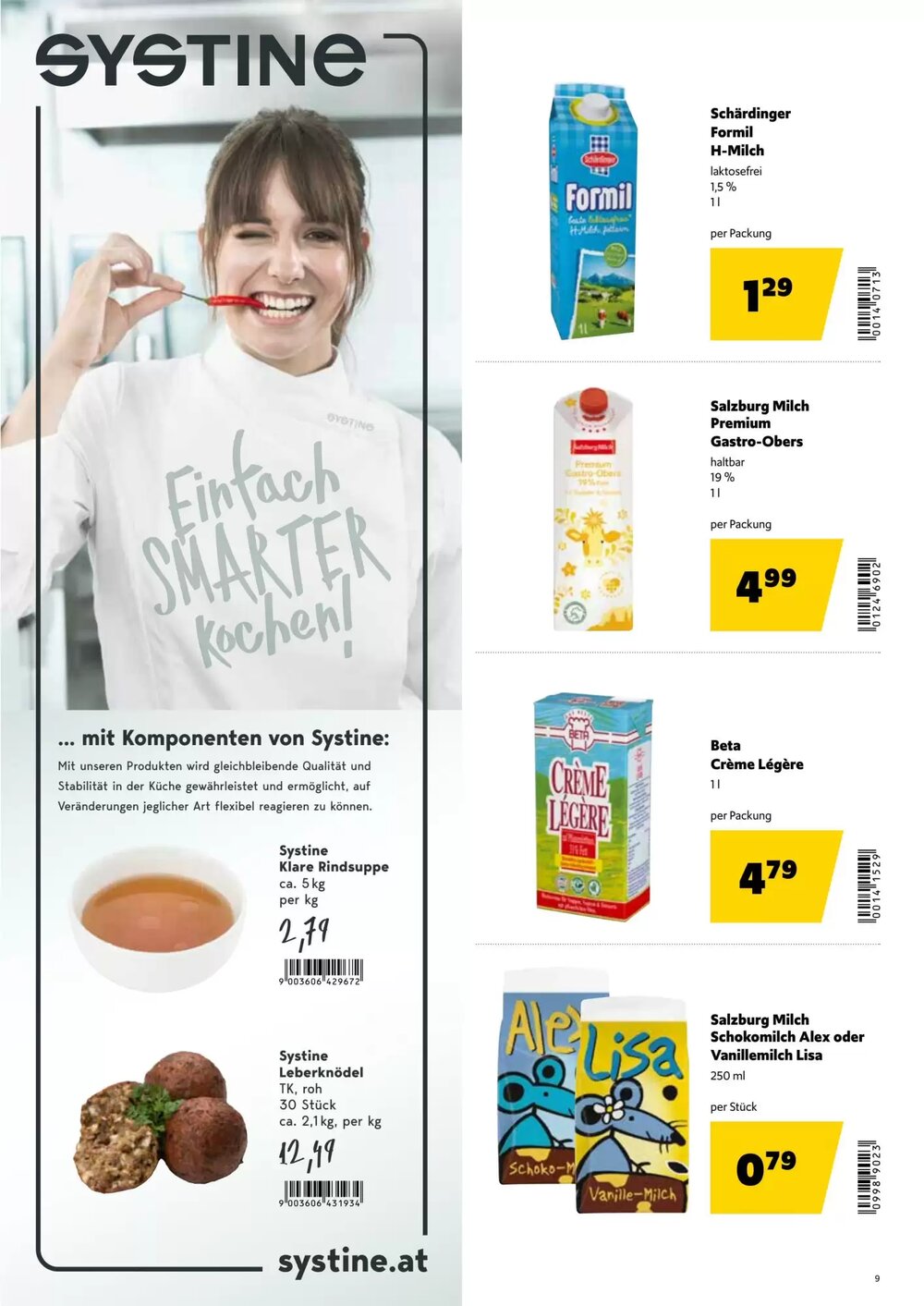 Eurogast Grissemann Flugblatt (ab 23.02.2026) - Angebote und Prospekt - Seite 9