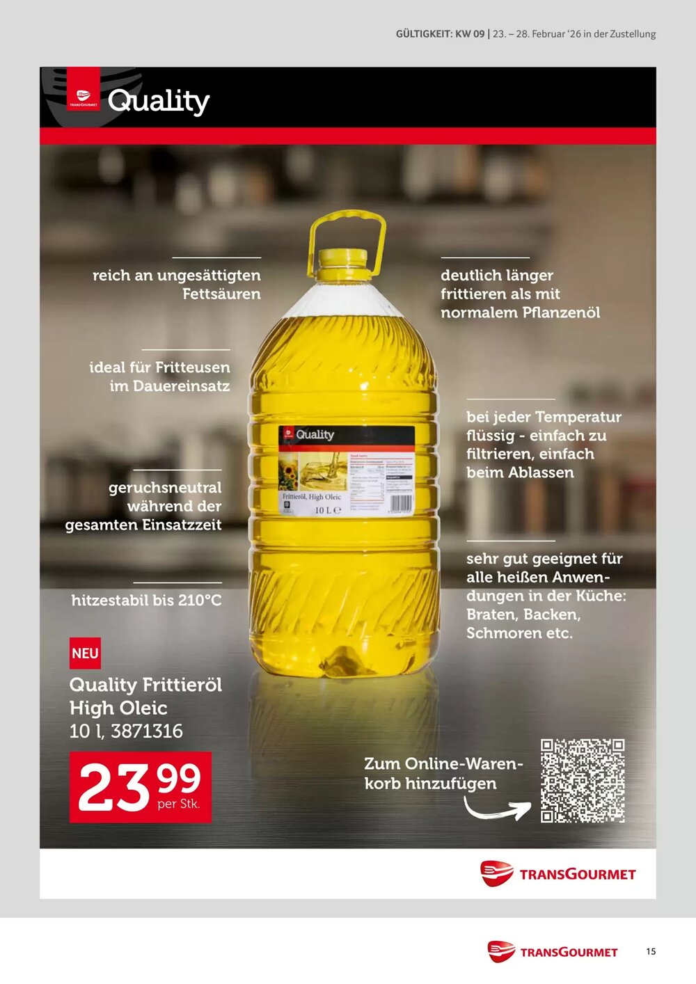 Transgourmet Flugblatt (ab 23.02.2026) - Angebote und Prospekt - Seite 15