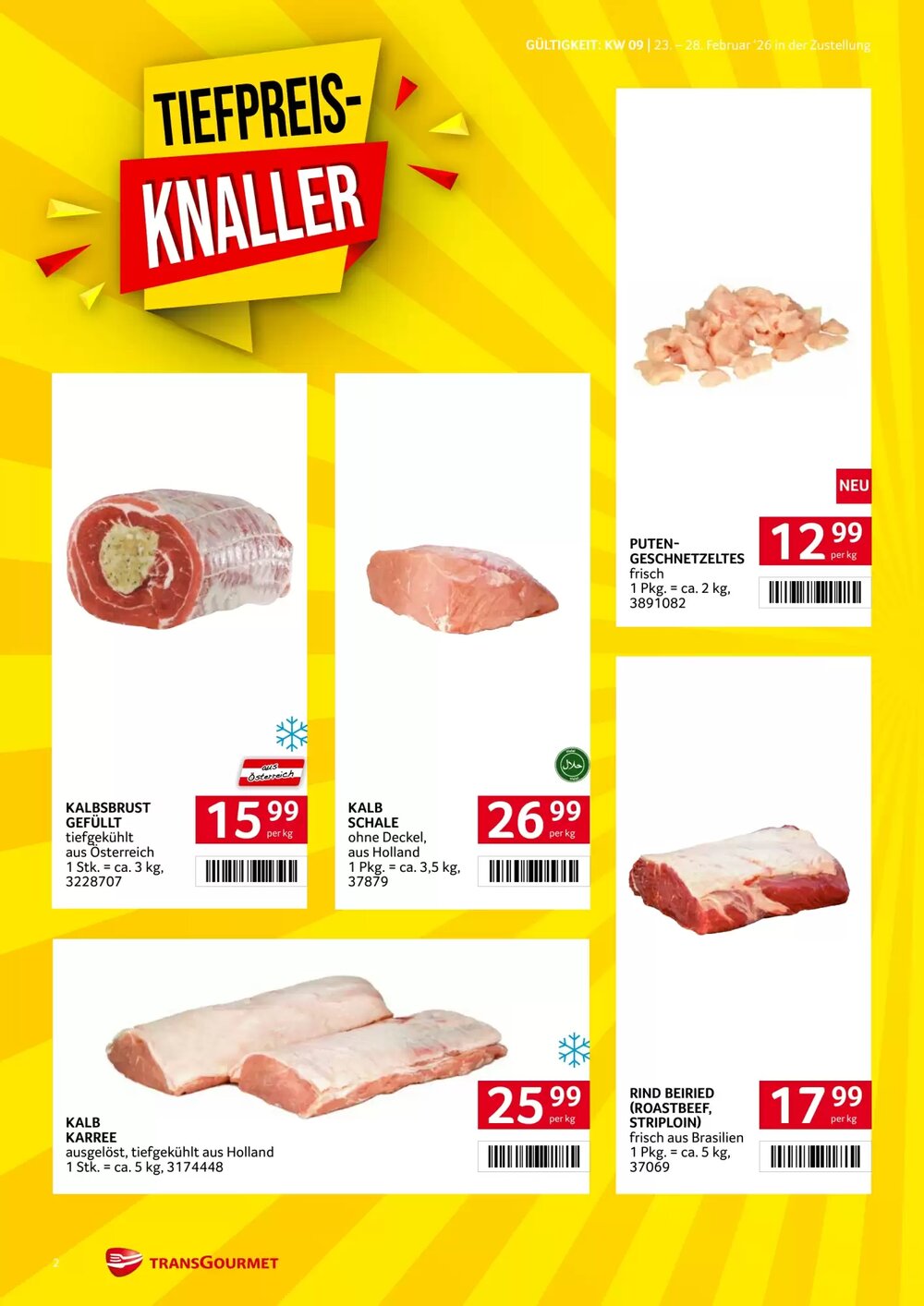 Transgourmet Flugblatt (ab 23.02.2026) - Angebote und Prospekt - Seite 2