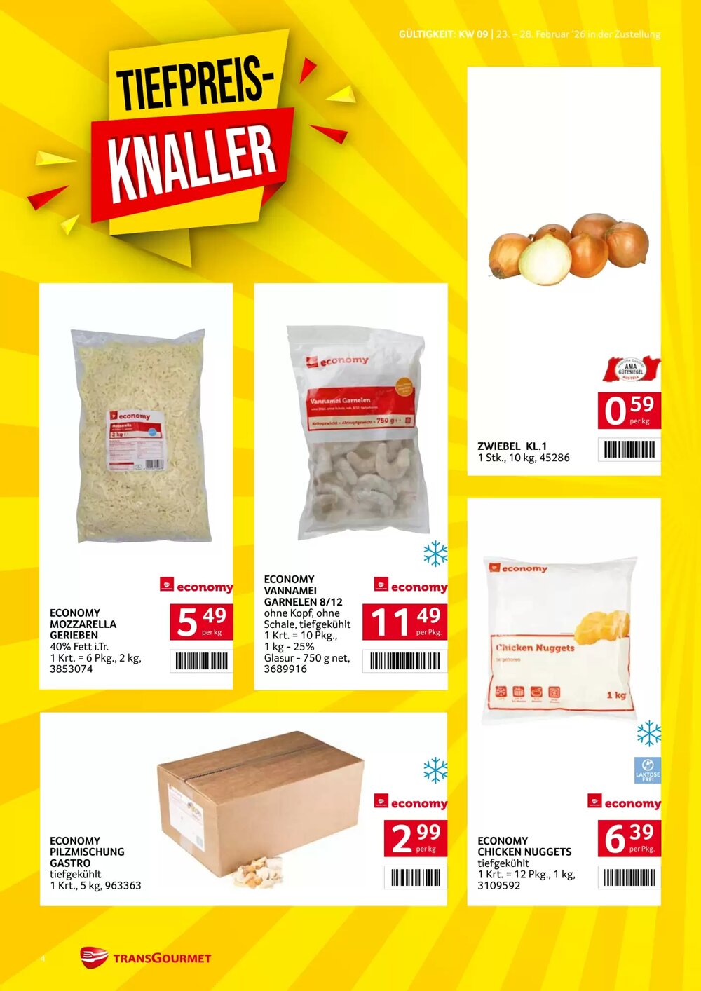 Transgourmet Flugblatt (ab 23.02.2026) - Angebote und Prospekt - Seite 4