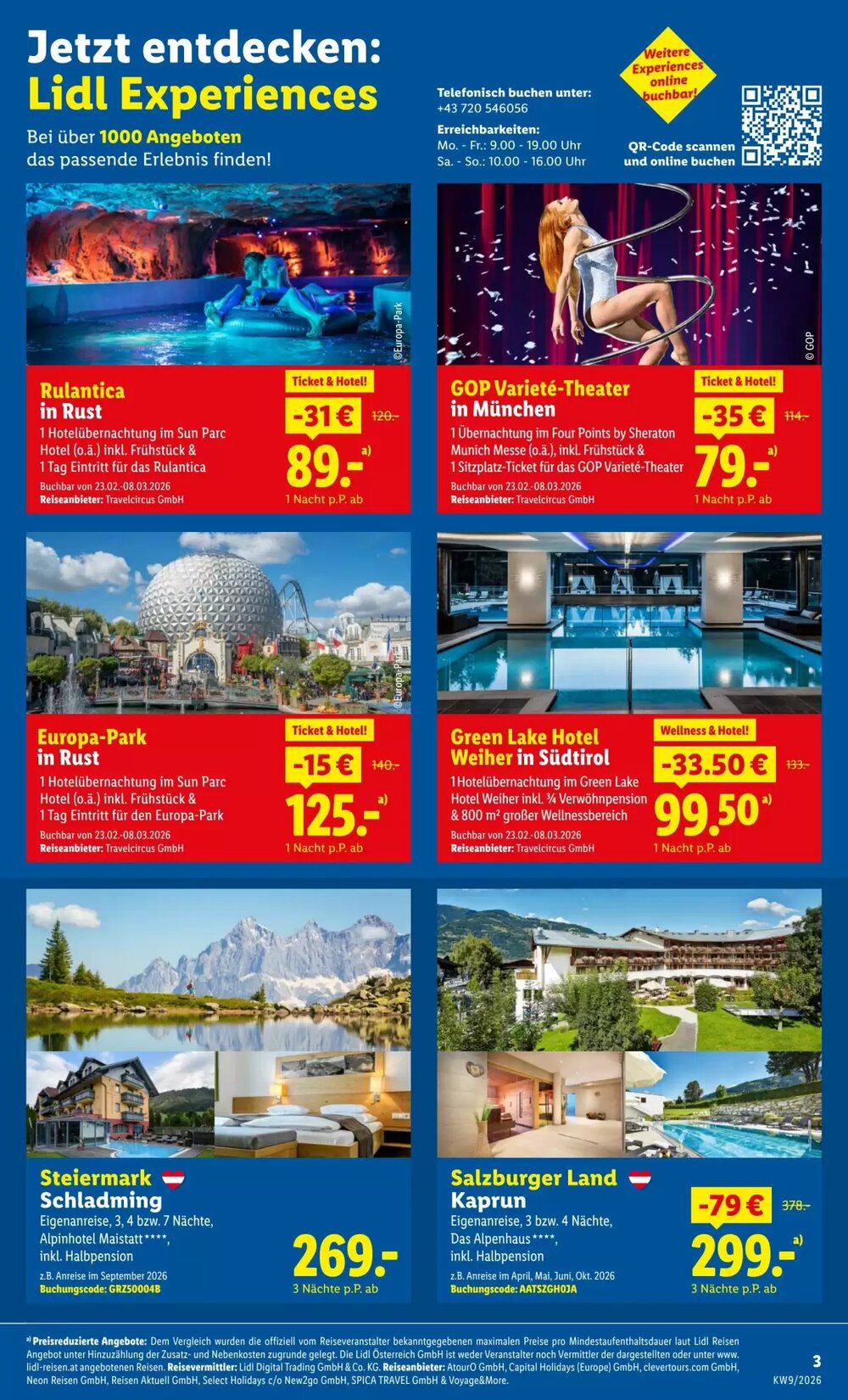 Lidl Reisen Flugblatt (ab 23.02.2026) - Angebote und Prospekt - Seite 3