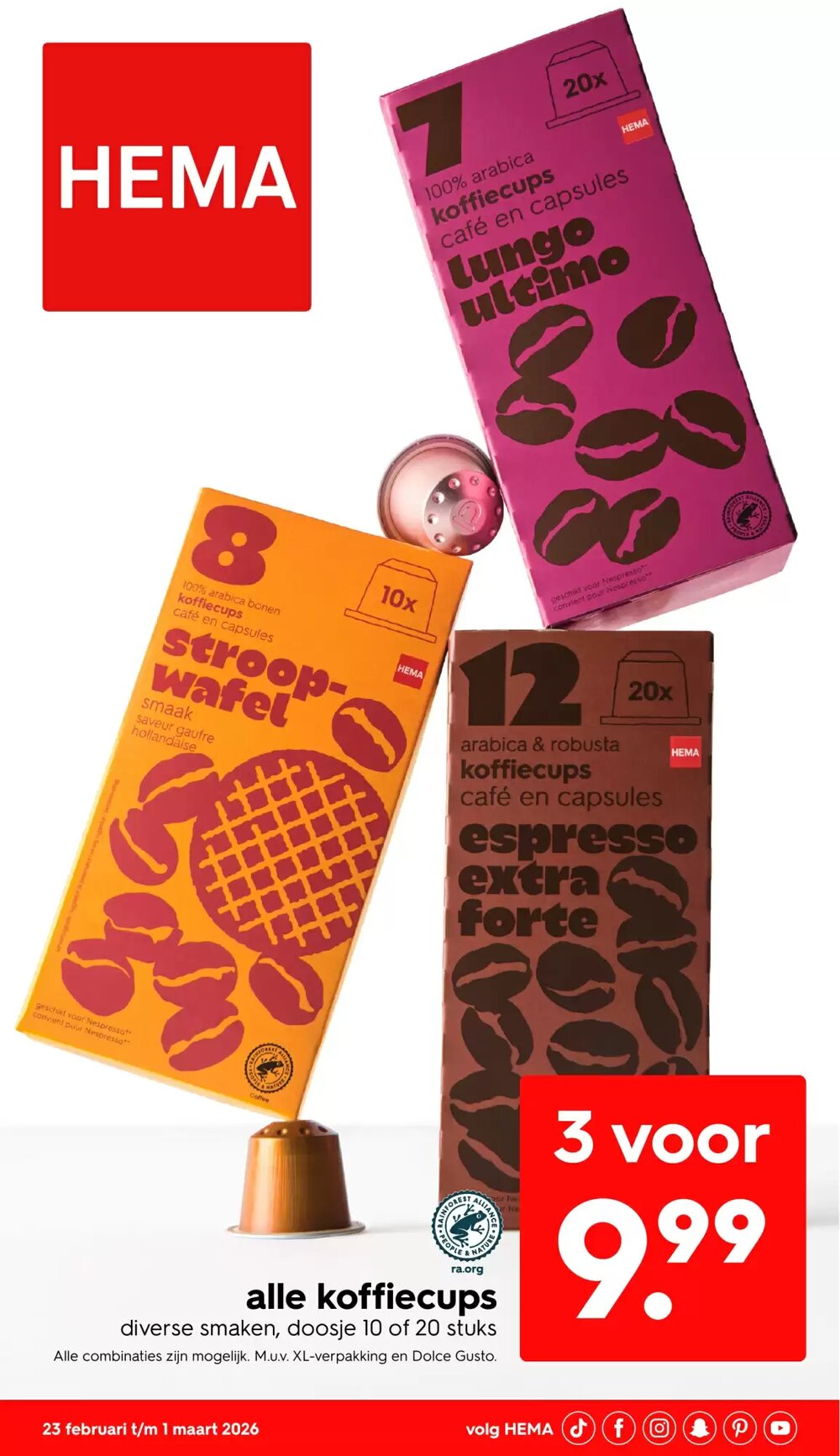 HEMA Flugblatt (ab 23.02.2026) - Angebote und Prospekt - Seite 1