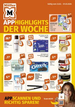 Müller Flugblatt (ab 23.02.2026) - Angebote und Prospekt