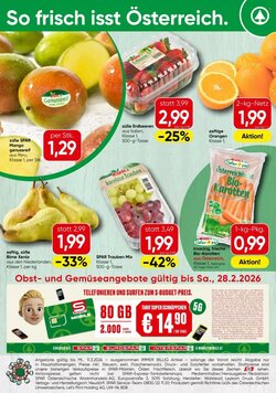 Eurospar Flugblatt (ab 23.02.2026) - Angebote und Prospekt