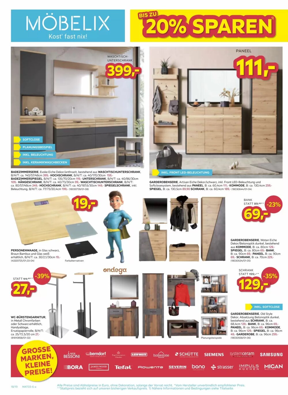 Möbelix Flugblatt (ab 24.02.2026) - Angebote und Prospekt - Seite 18