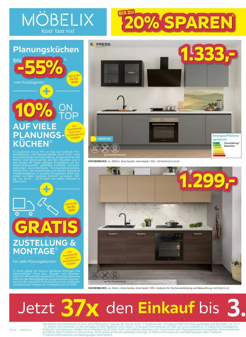 Möbelix Flugblatt (ab 24.02.2026) - Angebote und Prospekt - Seite 2