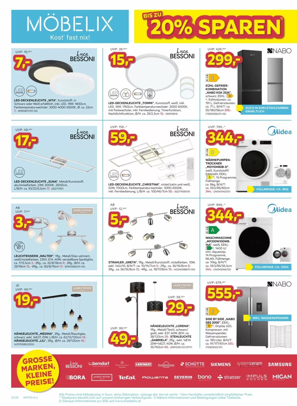 Möbelix Flugblatt (ab 24.02.2026) - Angebote und Prospekt - Seite 22