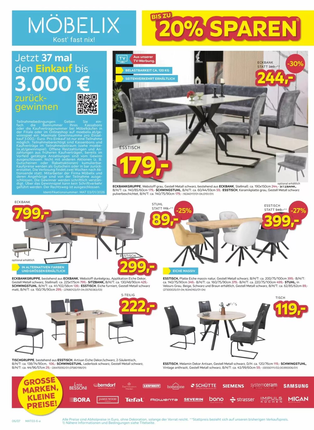 Möbelix Flugblatt (ab 24.02.2026) - Angebote und Prospekt - Seite 6