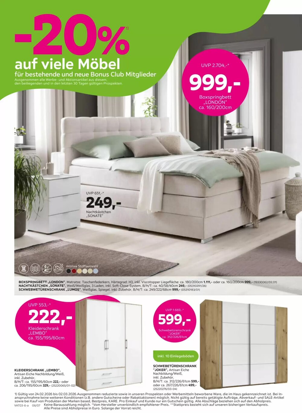 Mömax Flugblatt (ab 24.02.2026) - Angebote und Prospekt - Seite 6