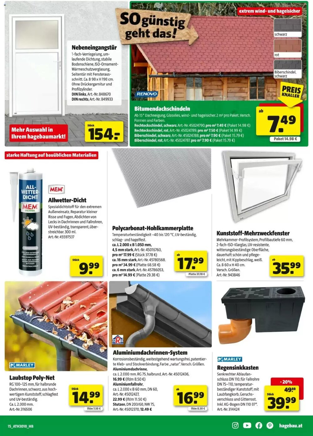 Hagebau Flugblatt (ab 24.02.2026) - Angebote und Prospekt - Seite 15